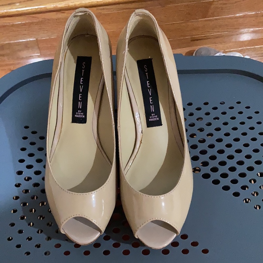 Steven by Steve Madden Platform shoes beige Size 6 - Picture 1 of 3